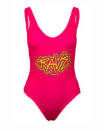 RAVE IT IN PINK REVERSIBLE SWIMSUIT