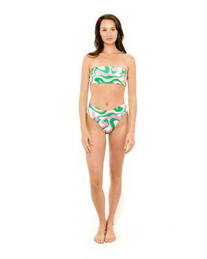 Kalaia-swimwear-Strapless-Wild-Swirl-reversible-bikini-green-and-pink